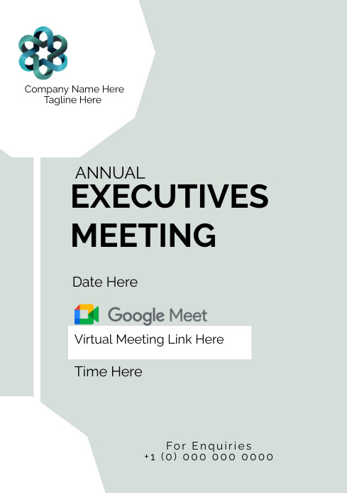 Annual Meeting Template | PosterMyWall