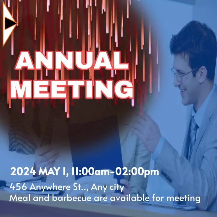 Annual meeting program template | PosterMyWall