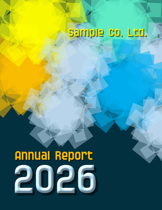 Annual Report 2026 Template PosterMyWall