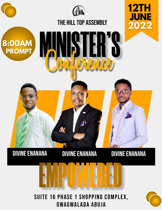 Copy of Anointing | PosterMyWall