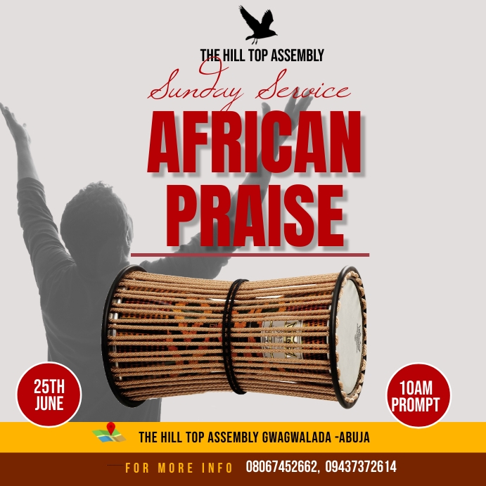 Anointing Instagram Post template