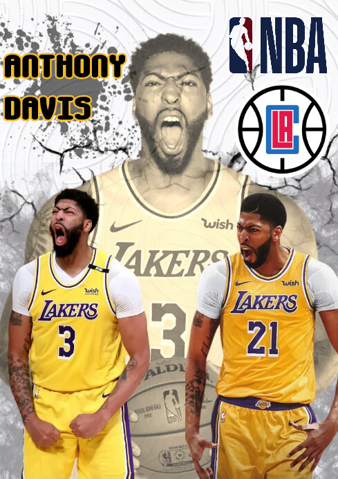 Anthony Davis Graphics Anthony Davis Template | PosterMyWall