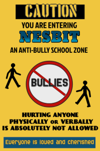 Featured image of post Anti Bullying Flyer Template Element for flyers banner and posters modern calligraphy