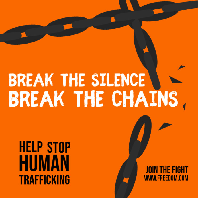 Anti Human Trafficking Instagram Image Template Postermywall