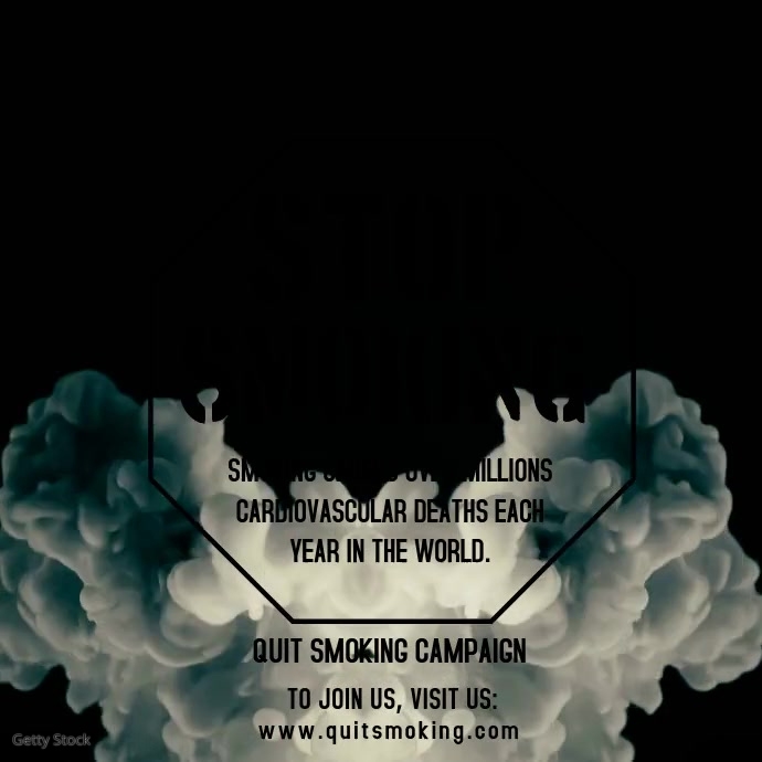 Background Anti Rokok Kampanye Anti Merokok Templat | PosterMyWall