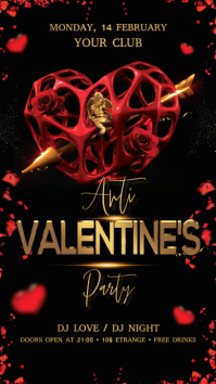 Anti Valentines Day Pantalla Digital (9:16) template
