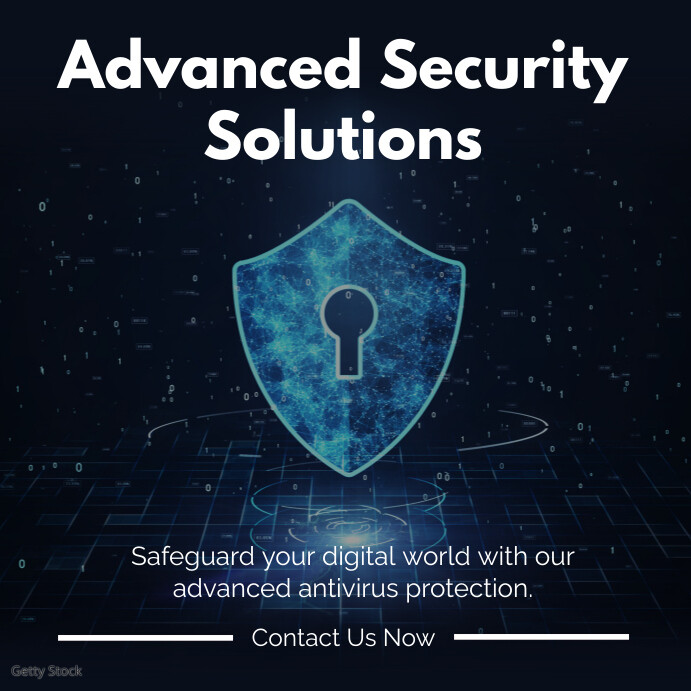 Antivirus Software For Pc Ad Template | PosterMyWall