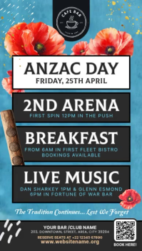 Anzac Day Event Display Template Umbukiso Wedijithali (9:16)