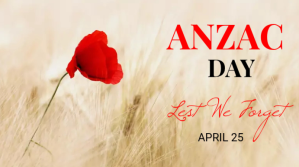 Anzac Day Facebook Cover Template Ecrã digital (16:9)