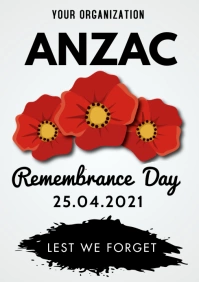 Anzac Flyer A3 template