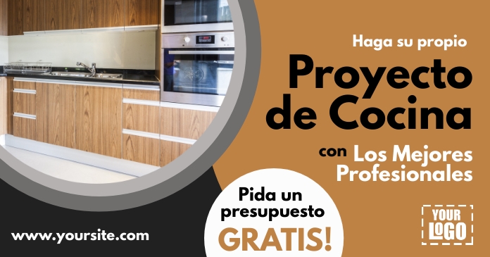 Anúncio Proyecto de Reforma Cocina Facebook template