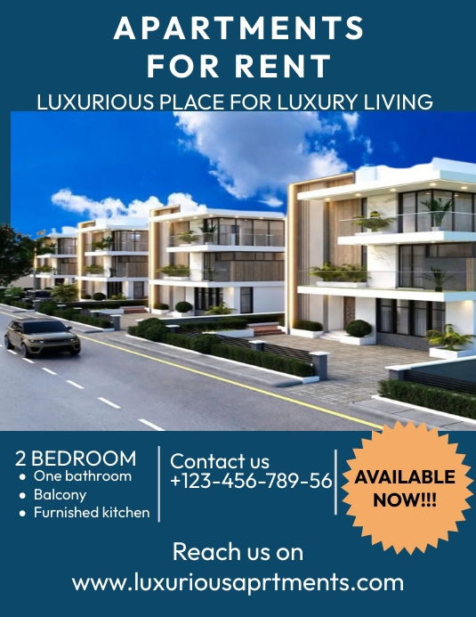 Apartment Rental Flyer Template - Bolivaralumni.com