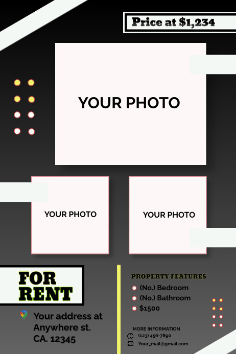 Copy of apartment for rent | PosterMyWall