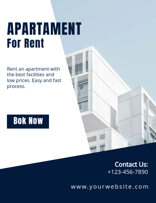 Apartment For Rent Flyer Template PosterMyWall