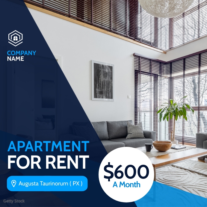 Copy of apartment for rent instagram post banner temp | PosterMyWall