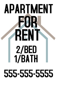 Transient For Rent Poster HOUSE FOR RENT POSTER TEMPLATE | PosterMyWall