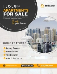 Apartment For Sale Flyer (US Letter) template