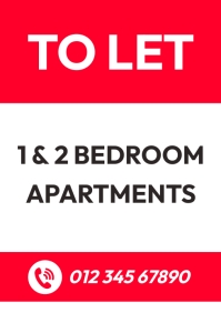 TO LET POSTERS Template | PosterMyWall