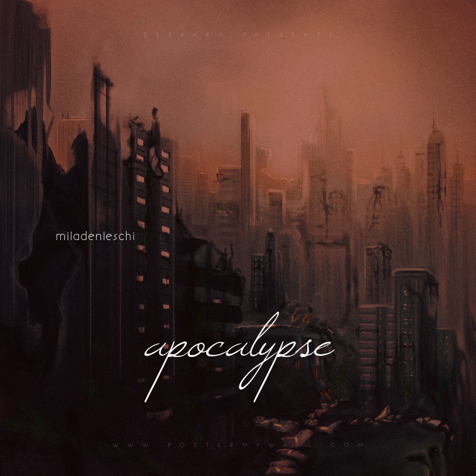 Apocalypse Painting CD Cover Template | PosterMyWall