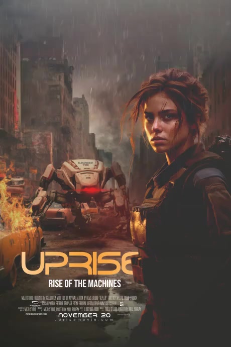 Apocalypse Sci Fi Movie Poster Template | PosterMyWall