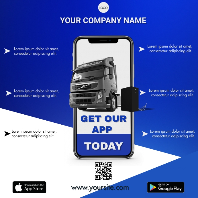 APP PROMO Template | PosterMyWall