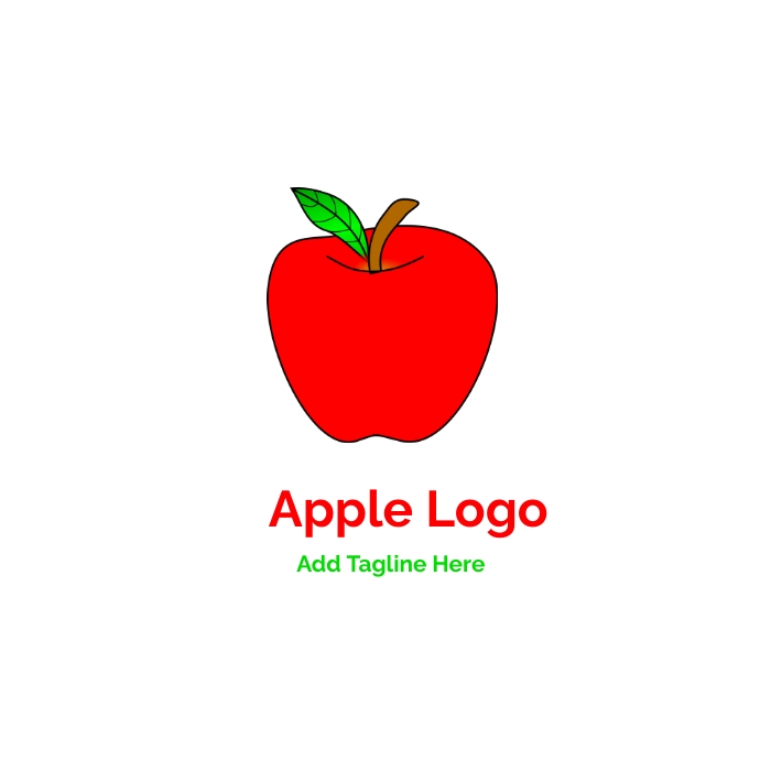 Apple Logo Template PosterMyWall