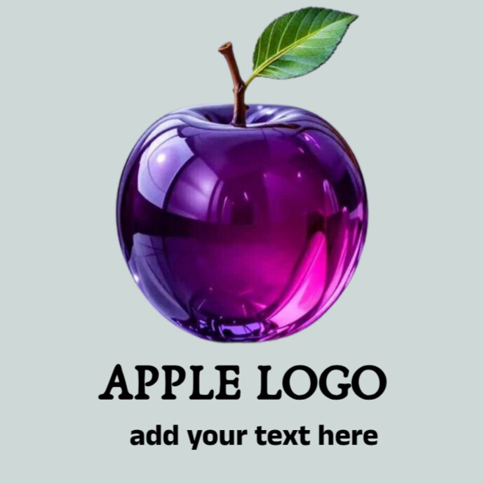 APPLE LOGO Template | PosterMyWall