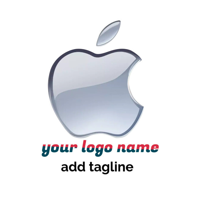 Apple Logo Template PosterMyWall