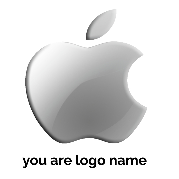 Apple Logo Template PosterMyWall