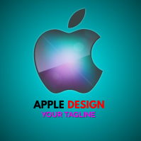Apple Style Indesign Template apple logo Template | PosterMyWall