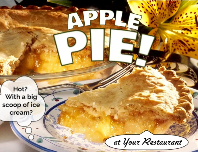 Apple Pie Template PosterMyWall