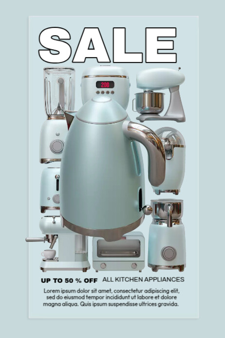 Appliances Mega Sale Ads Template | PosterMyWall