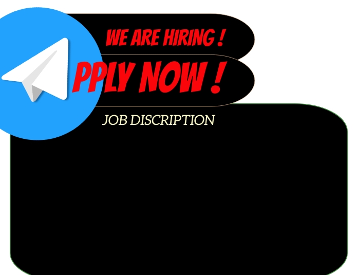 application hiring Løbeseddel (US Letter) template