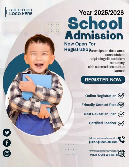 Application Process for Admission Template | PosterMyWall