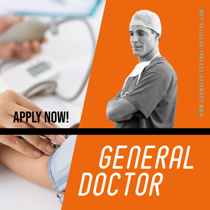 APPLY DOCTOR 6 Template | PosterMyWall
