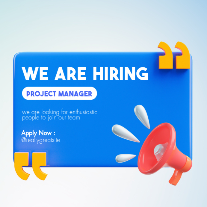 Apply Now : Template | PosterMyWall