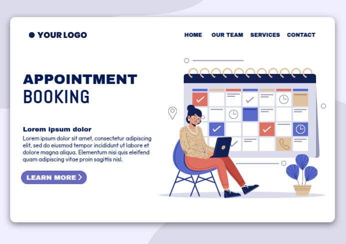 Appointment Booking Template | PosterMyWall