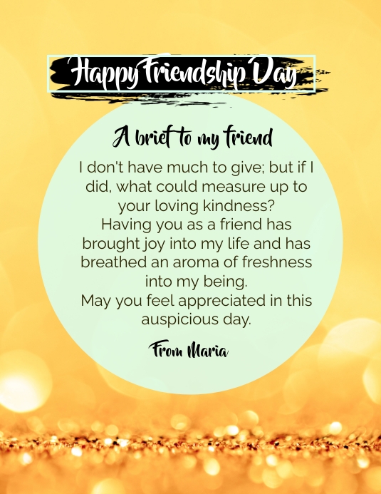 Appreciation card (1) Template | PosterMyWall