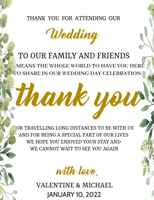 Appreciation Statement appreciation card template | PosterMyWall