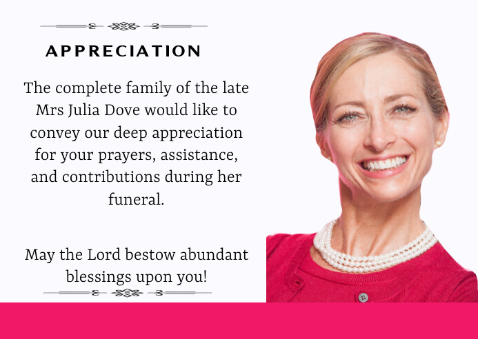 Appreciation Card Template PosterMyWall