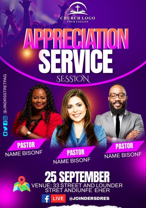 Associate Apprection Flyer appreciation flyer Template | PosterMyWall