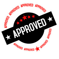 Approval date. Approval date. Approval date. Штамп одобрено. Печать одобрено.