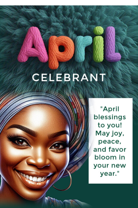 April Flyer April celebration Template | PosterMyWall