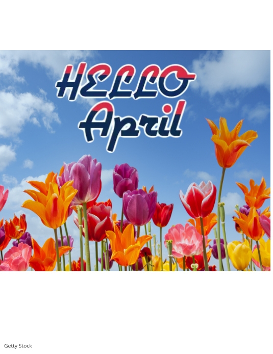 April Template PosterMyWall