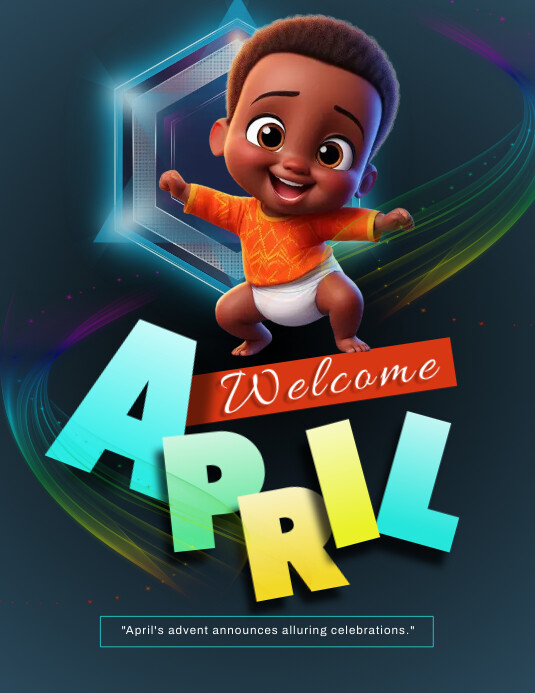 April Flyer April Template | PosterMyWall