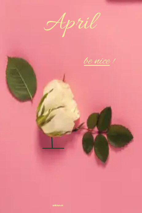 April Template PosterMyWall