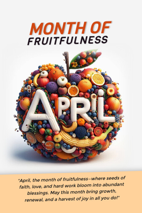 April Template | PosterMyWall