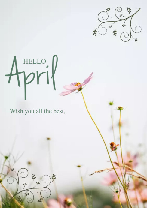 April Template | PosterMyWall