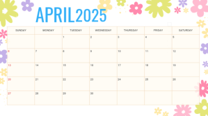 April Präsentation (16:9) template