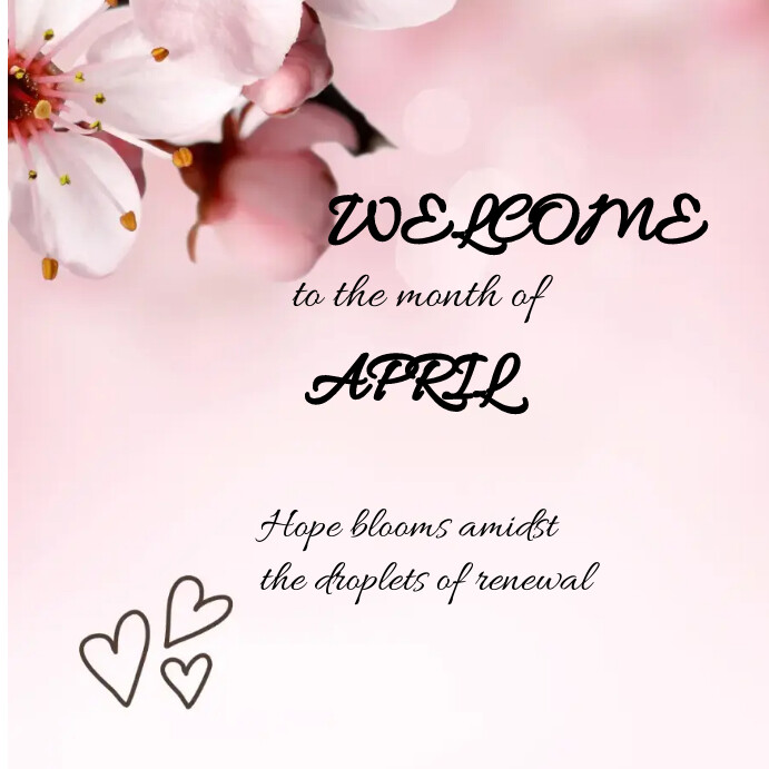 April Template PosterMyWall